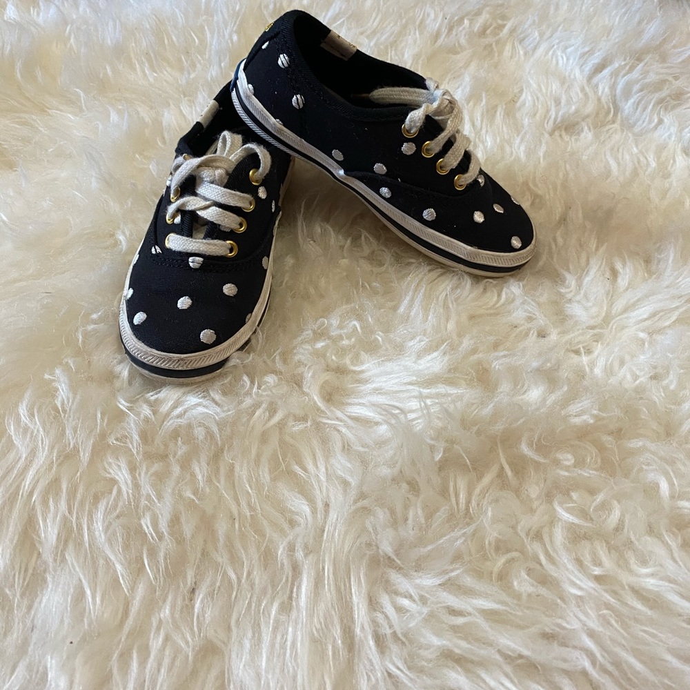 Toddler Kate Spade polka dot Keds size 8.5